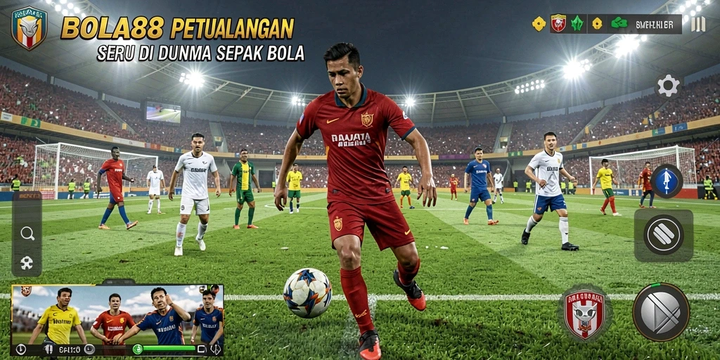 Tampilan gameplay petualangan menarik di BOLA88.