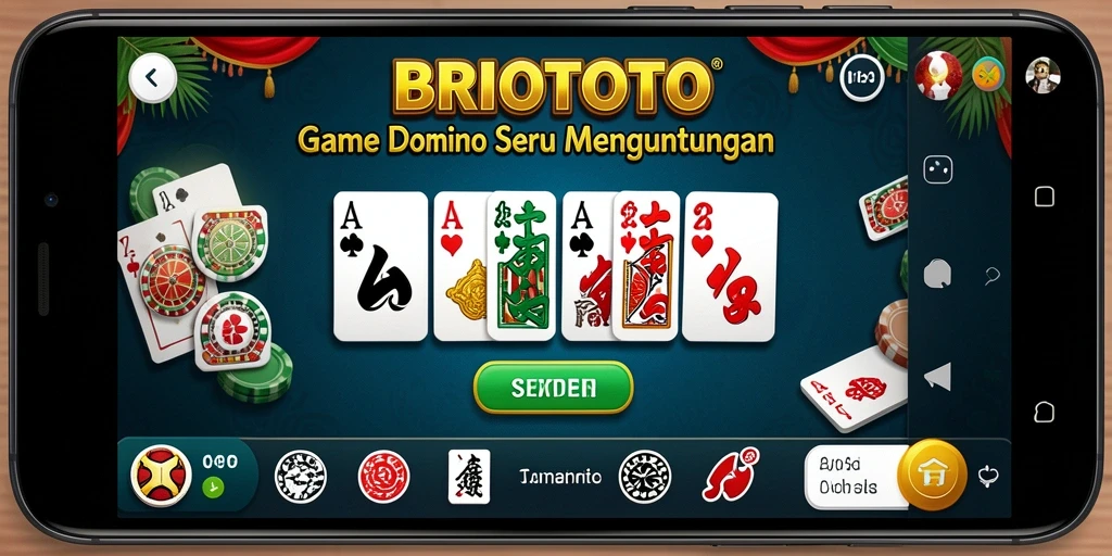 Tampilan gameplay seru dalam BRIOTOTO yang penuh strategi.