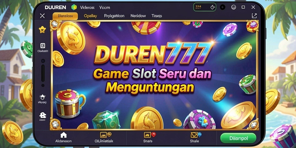 Tampilan gameplay Slot DUREN777 yang menarik dan mengasyikkan.