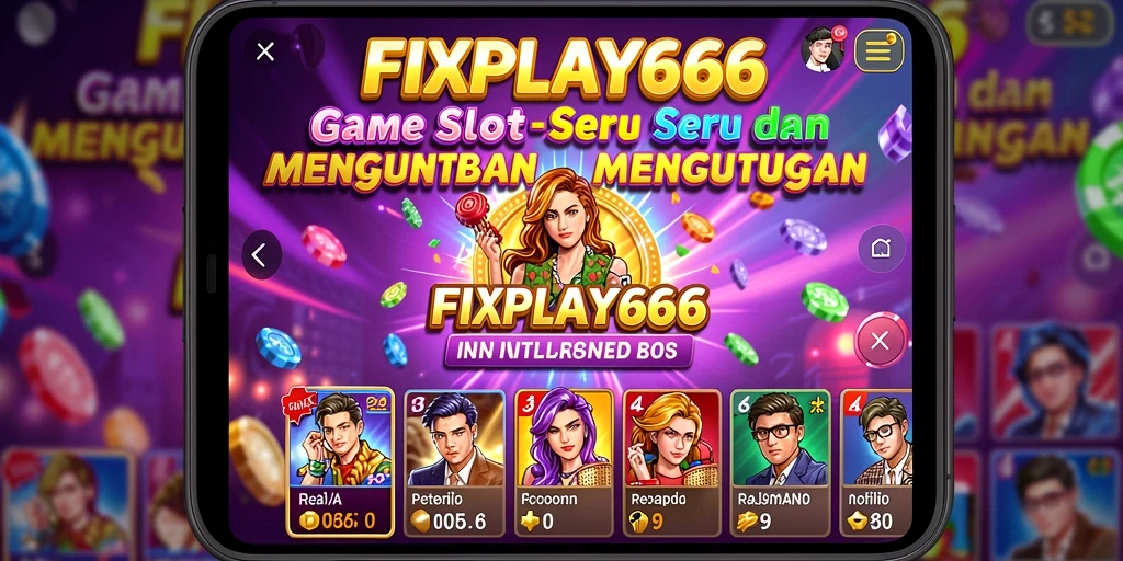 Tampilan menarik dari gameplay Slot di FIXPLAY666.
