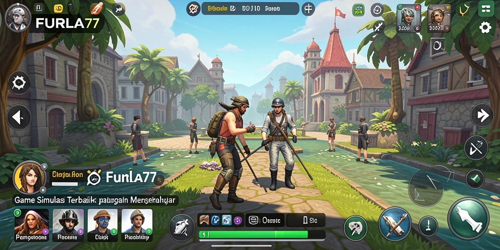 Tampilan gameplay <strong>FURLA77</strong> yang menakjubkan dan interaktif.