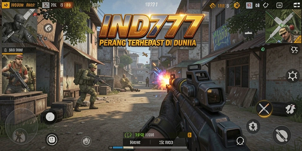 Gameplay mendebarkan dari IND777, penuh aksi dan strategi FPS.