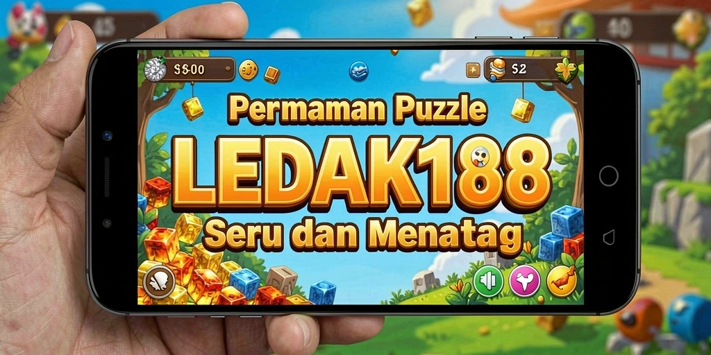 Tampilan gameplay menantang dari LEDAK188 dengan berbagai puzzle.