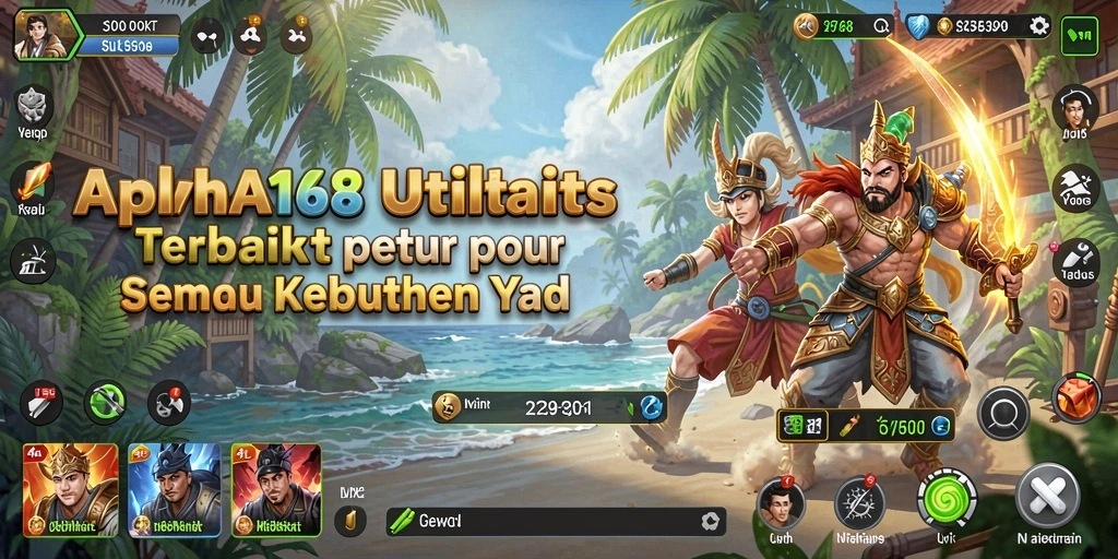Screenshot utama MAHA168 menampilkan antarmuka aplikasi Utility yang intuitif.