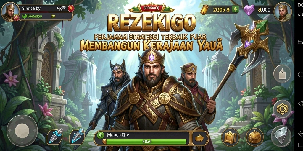 Tampilan gameplay menarik dan strategi di REZEKIGO.
