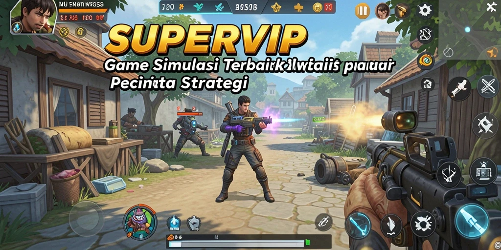 Screenshot utama SUPERVIP dengan gameplay Simulation yang menakjubkan.